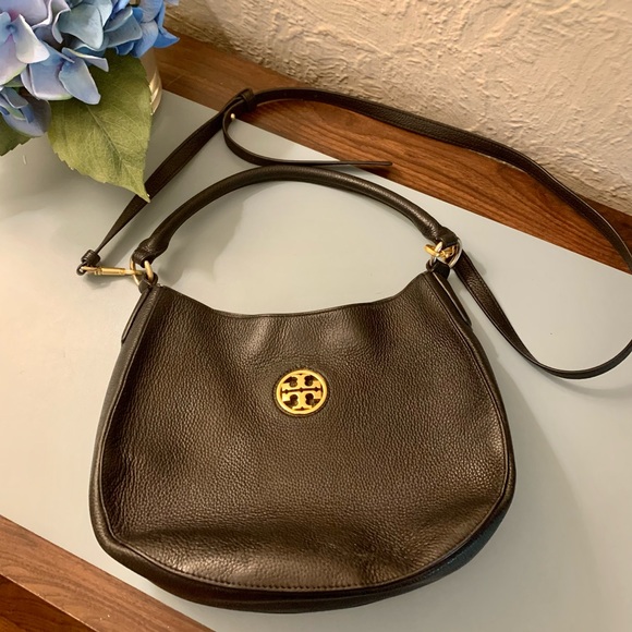 Tory Burch Bags Tory Burch Carson Pebble Leather Hobo Crossbody